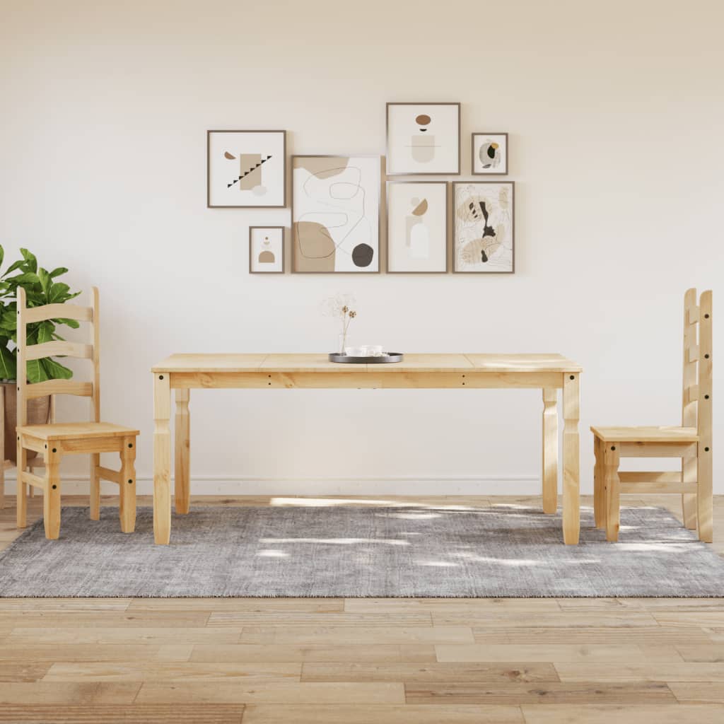 vidaXL Stół jadalniany Corona, 180x90x75 cm, lite drewno sosnowe