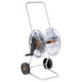 vidaXL Wózek z bębnem na wąż 50 m 1/2" lub 35 m 3/4", stalowy