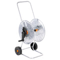 vidaXL Bęben ścienny na wąż 60 m 1/2", stalowy