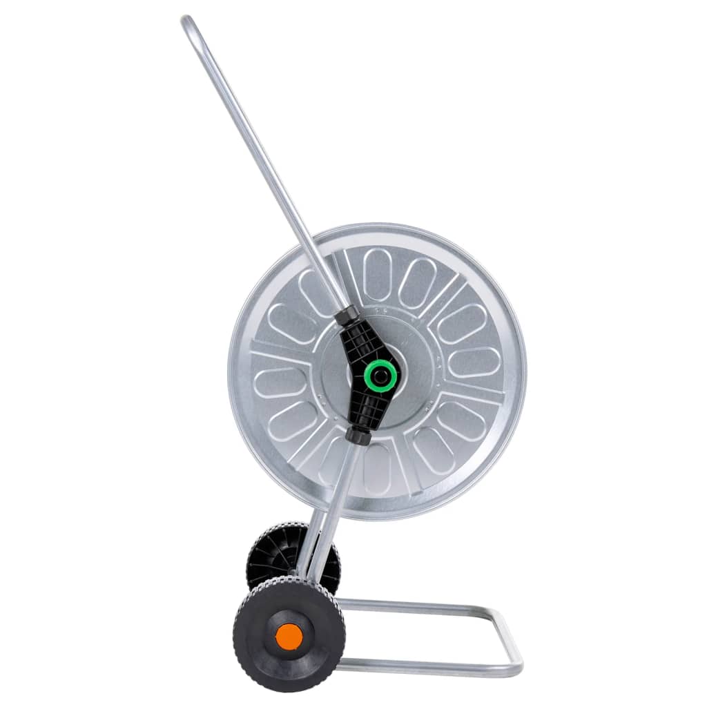 vidaXL Wózek z bębnem na wąż 80 m 1/2" lub 50 m 3/4"