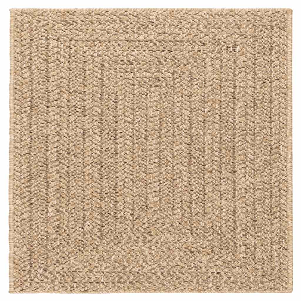vidaXL Dywan ZIZUR, 120x120 cm, stylizowany na jutowy