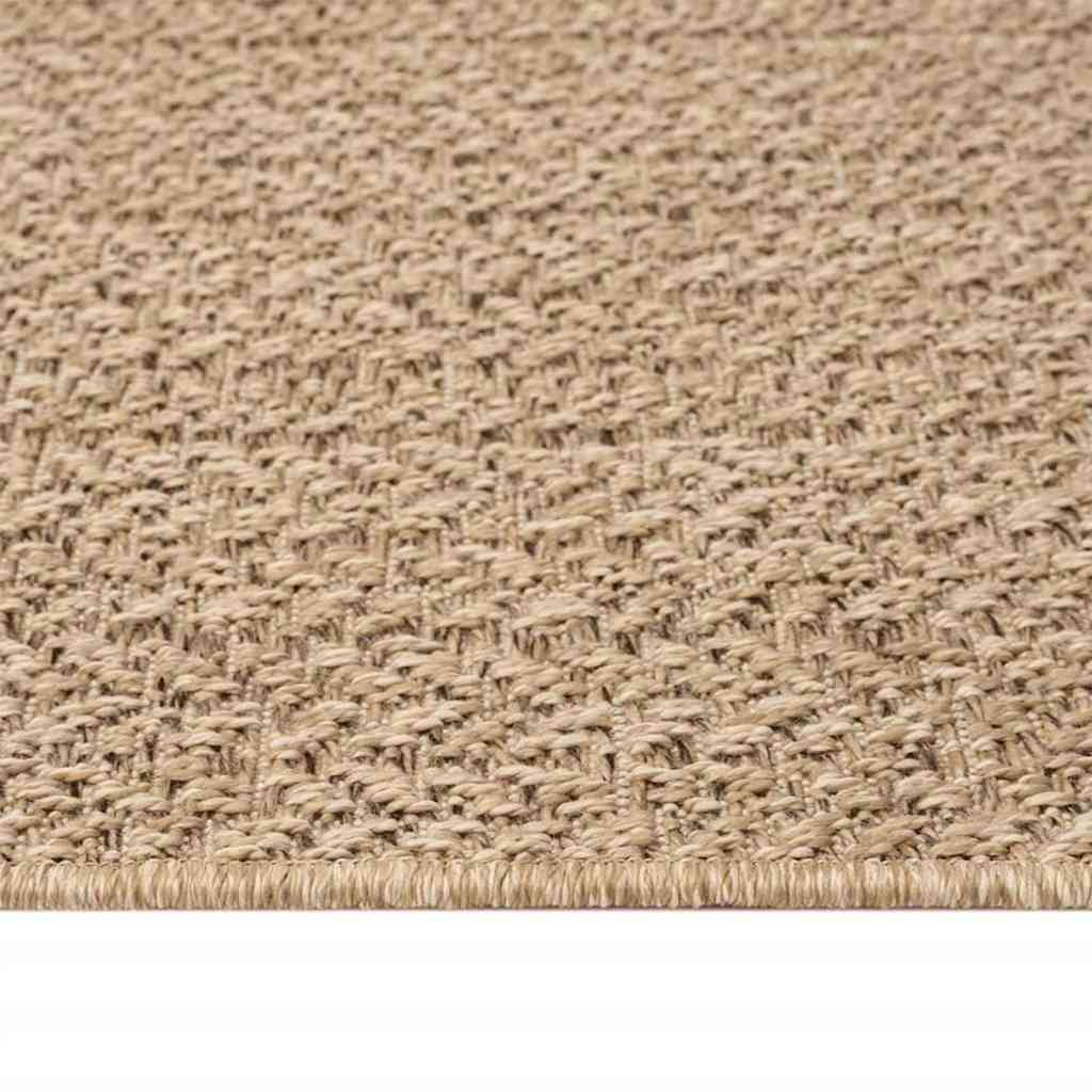 vidaXL Dywan ZIZUR, 240x240 cm, stylizowany na jutowy