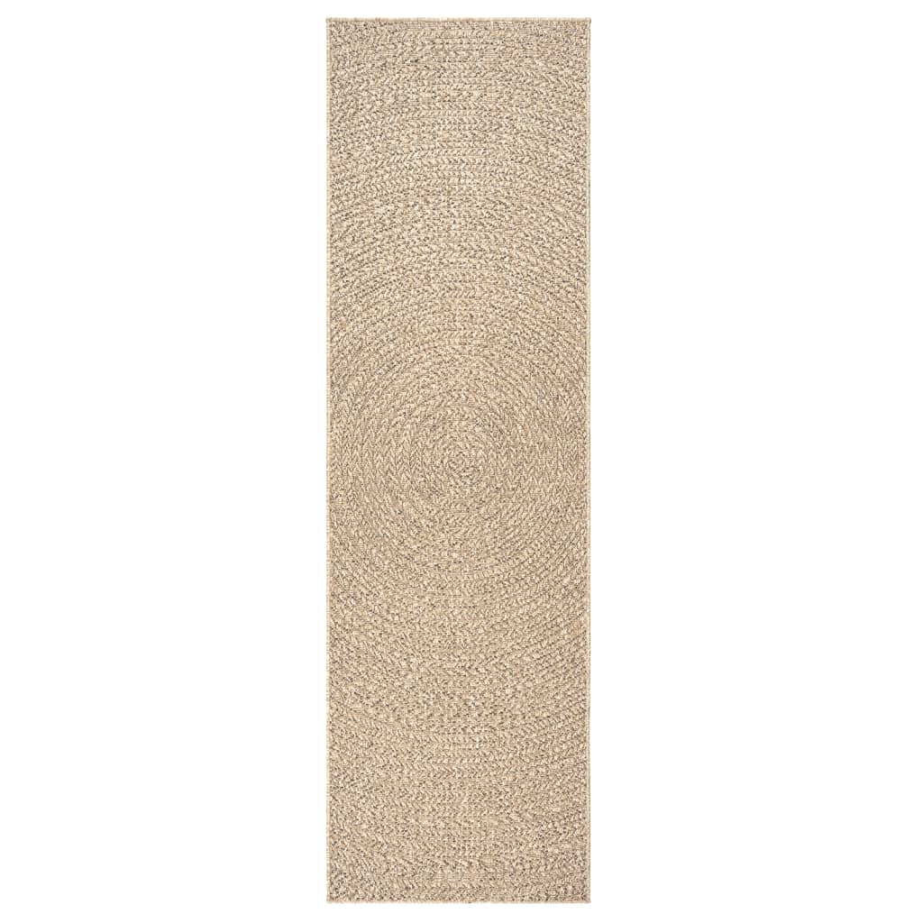 vidaXL Dywan ZIZUR, 80x250 cm, stylizowany na jutowy