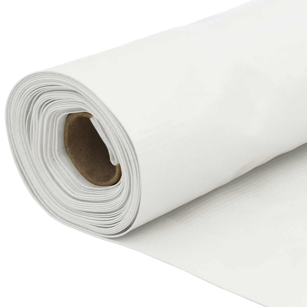 vidaXL Osłona balkonowa, biała, 700x120 cm, PVC