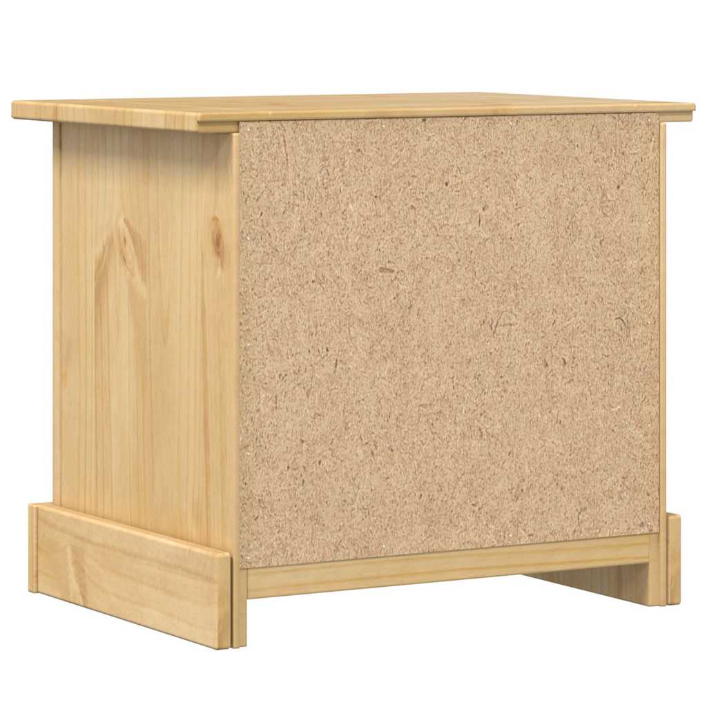 vidaXL Szafka nocna Corona, 53x39x47 cm, lite drewno sosnowe