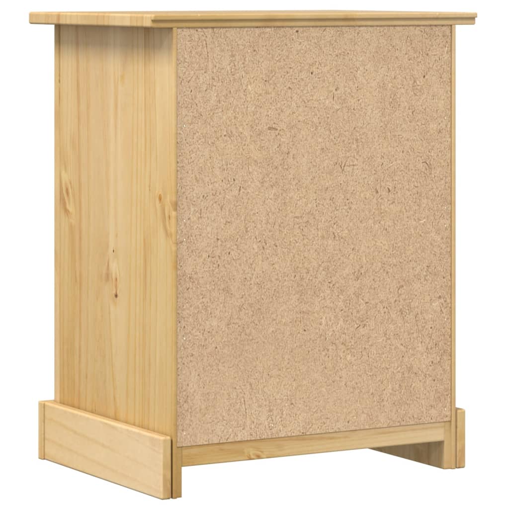 vidaXL Szafka nocna Corona, 53x39x66 cm, lite drewno sosnowe
