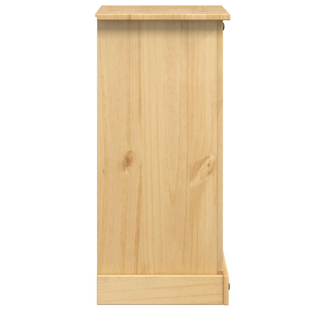 vidaXL Szafka nocna Corona, 53x39x84 cm, lite drewno sosnowe
