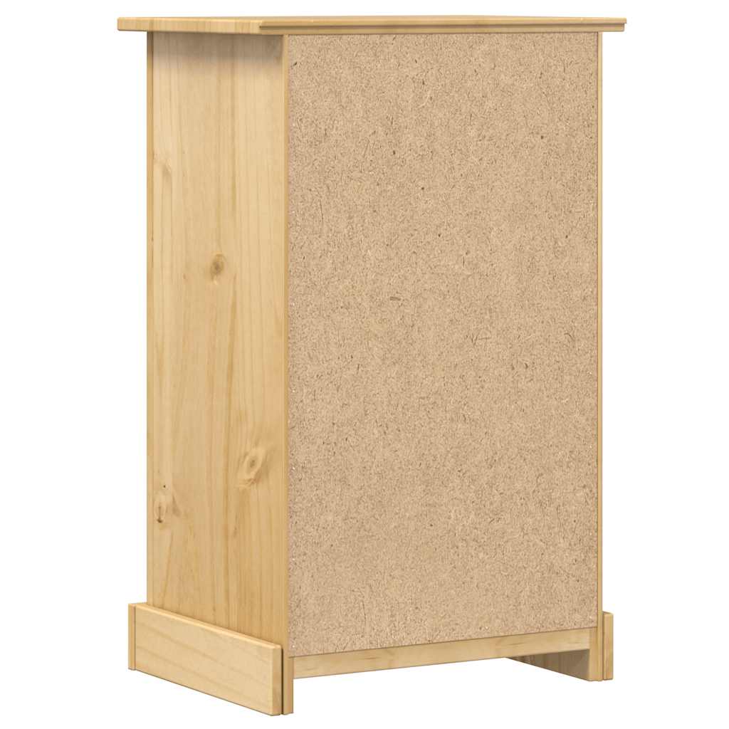 vidaXL Szafka nocna Corona, 53x39x84 cm, lite drewno sosnowe