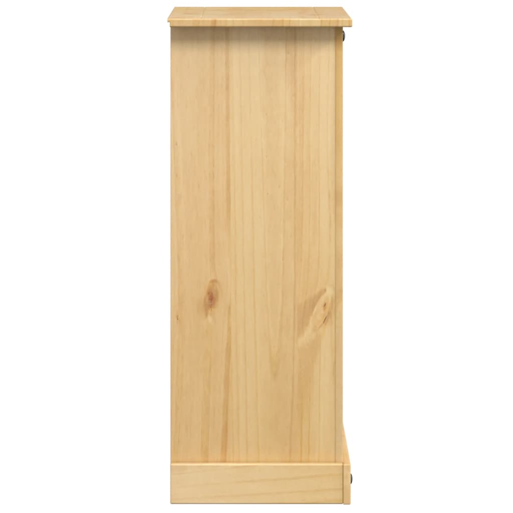 vidaXL Szafka nocna Corona, 53x39x103 cm, lite drewno sosnowe