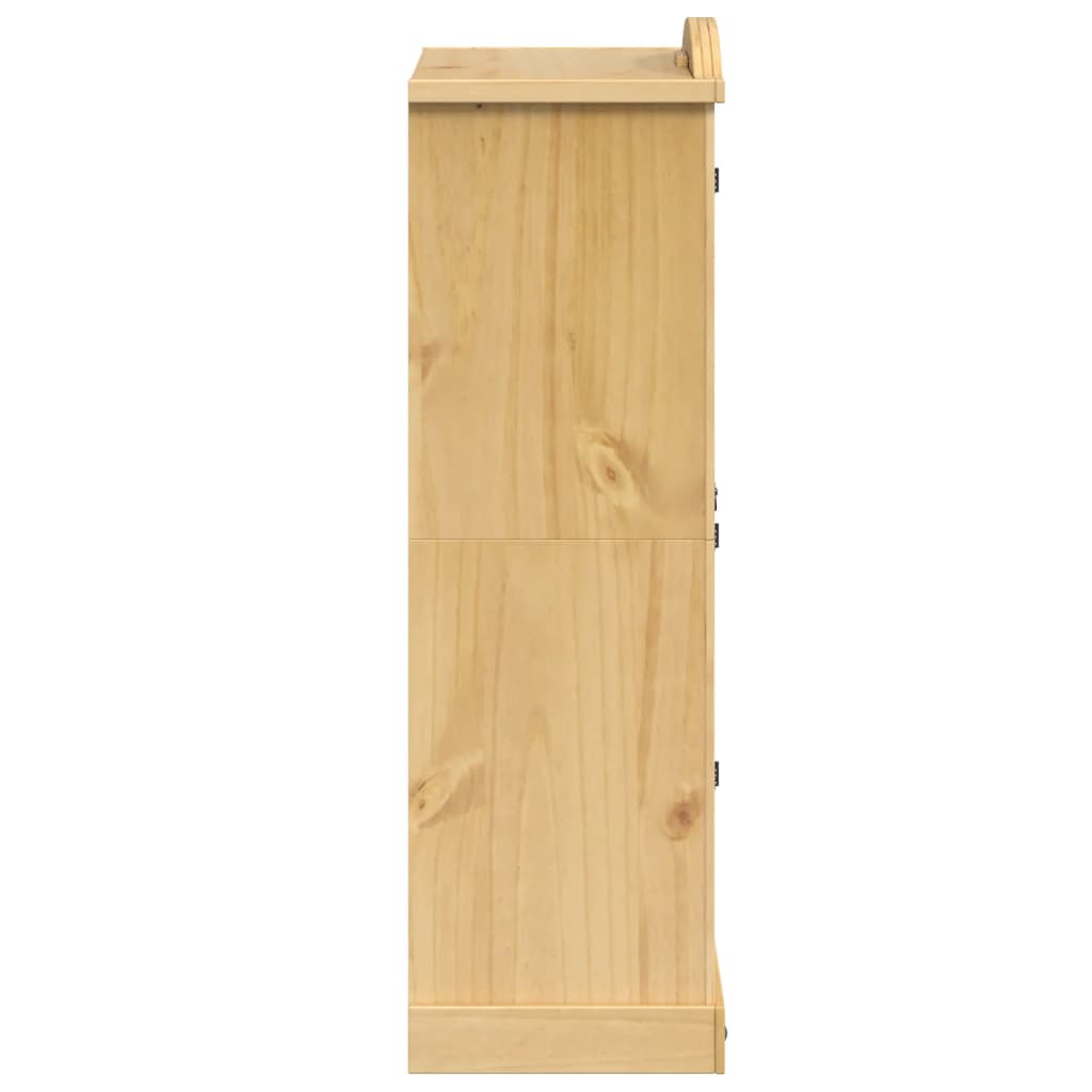 vidaXL Szafa "Corona" 101x52x170 cm Drewno lite sosnowe