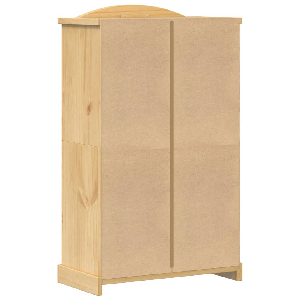 vidaXL Szafa "Corona" 101x52x170 cm Drewno lite sosnowe