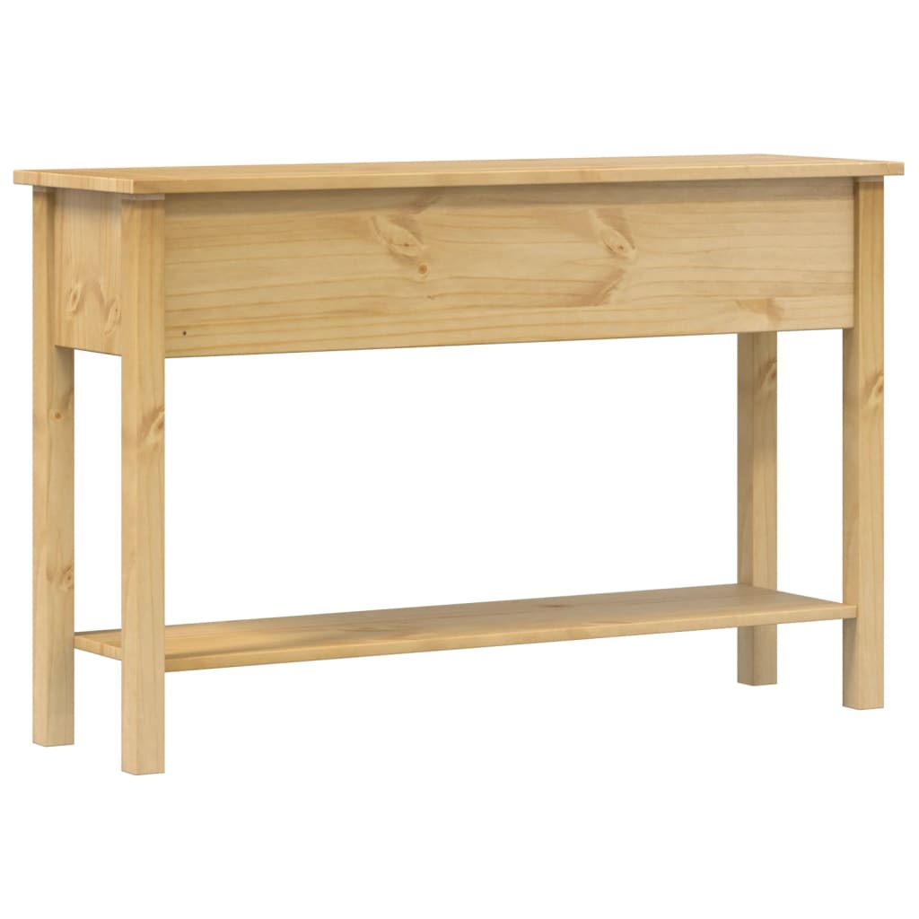 vidaXL Stolik konsolowy "Corona" 114x34,5x73 cm Drewno lite sosnowe