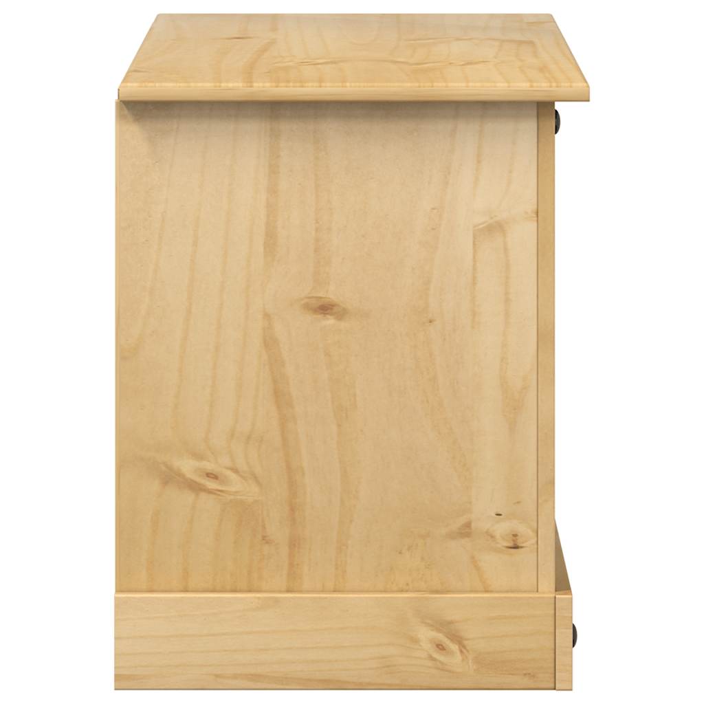 vidaXL Szafka pod TV Corona, 100x45x58 cm, lite drewno sosnowe
