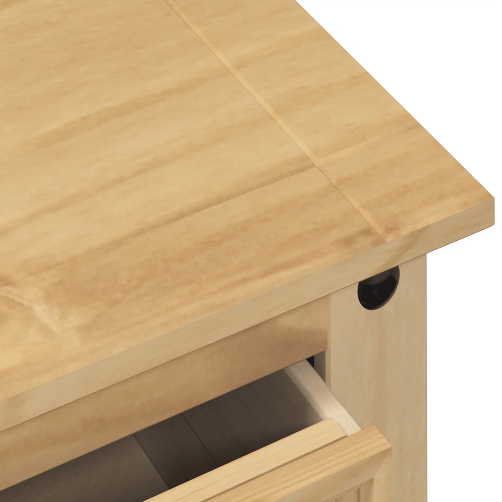 vidaXL Komoda Corona, 80x43x91 cm, lite drewno sosnowe