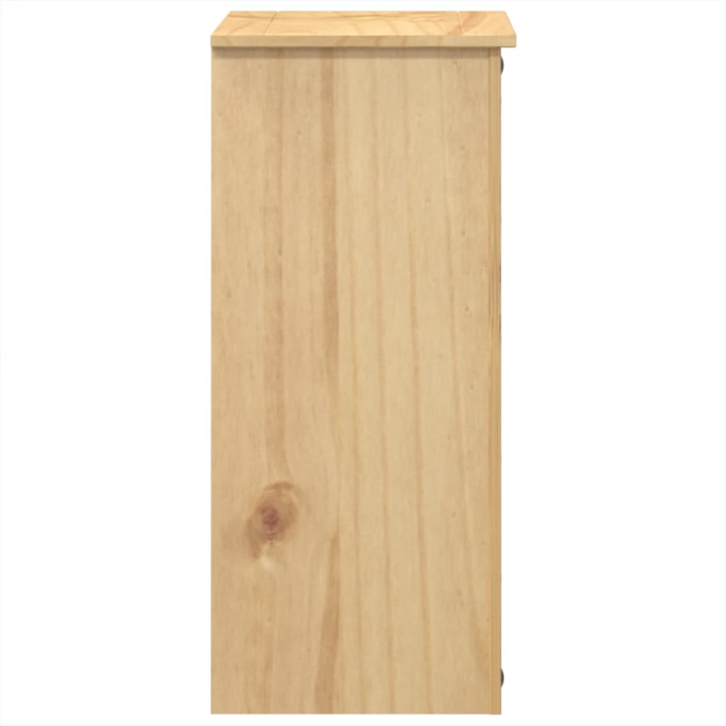 vidaXL Komoda Corona, 80x40x89 cm, lite drewno sosnowe