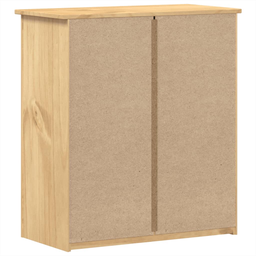 vidaXL Komoda Corona, 80x40x89 cm, lite drewno sosnowe