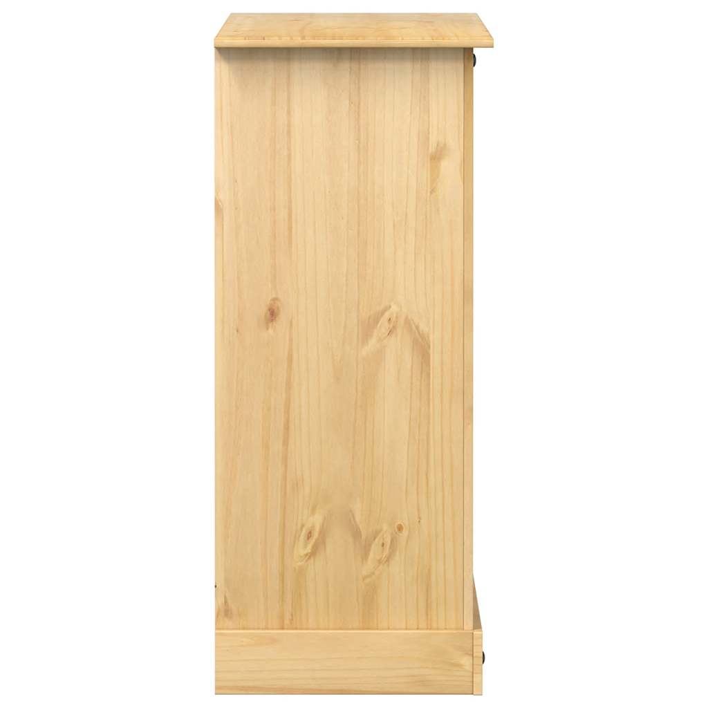 vidaXL Komoda Corona, 92x48x114 cm, lite drewno sosnowe