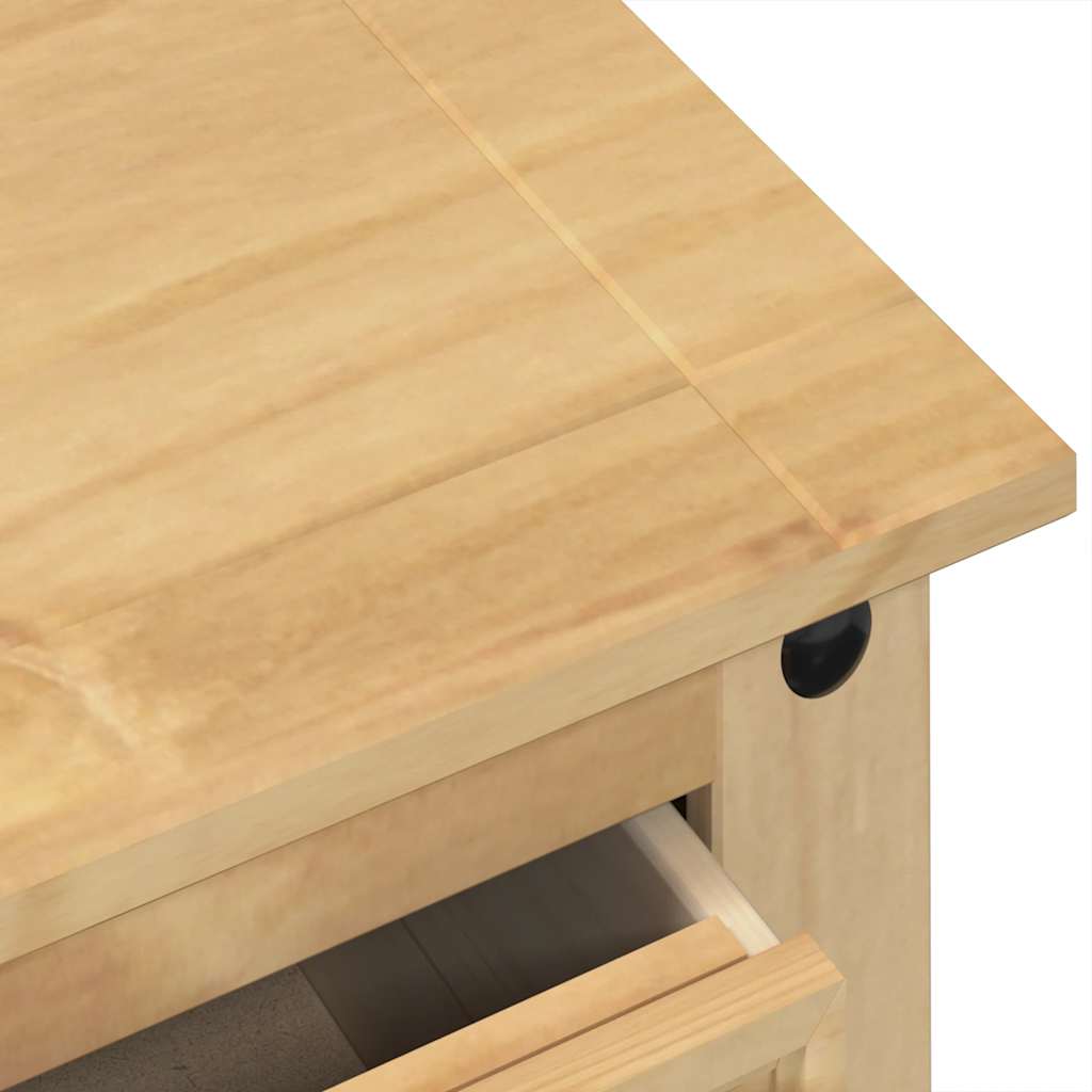 vidaXL Komoda Corona, 92x48x114 cm, lite drewno sosnowe