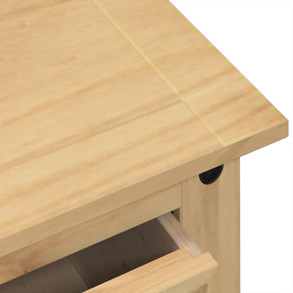 vidaXL Komoda Corona, 92x48x114 cm, lite drewno sosnowe