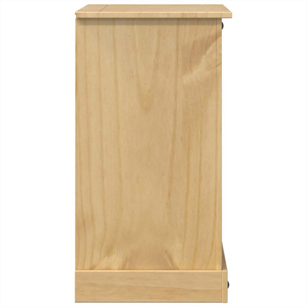 vidaXL Komoda Corona, 101x45x82 cm, lite drewno sosnowe