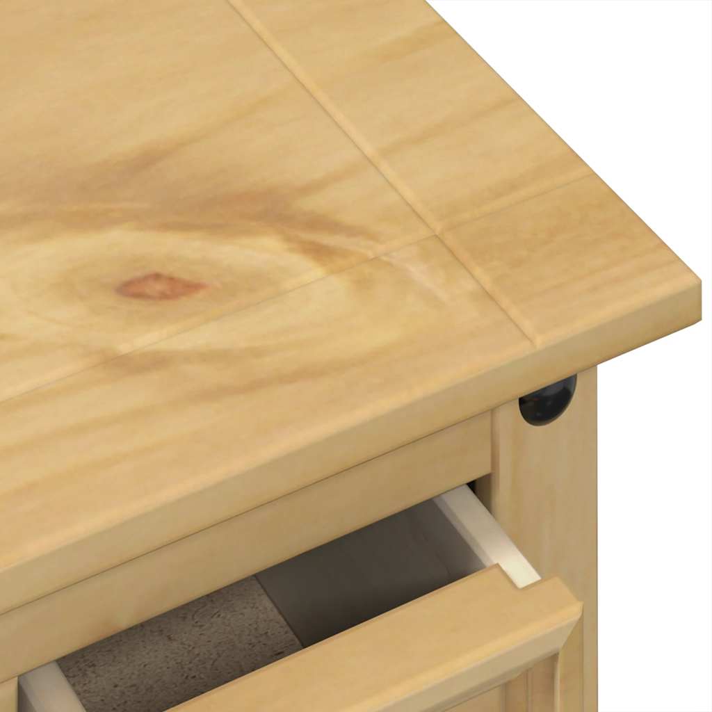 vidaXL Komoda Corona, 101x45x82 cm, lite drewno sosnowe