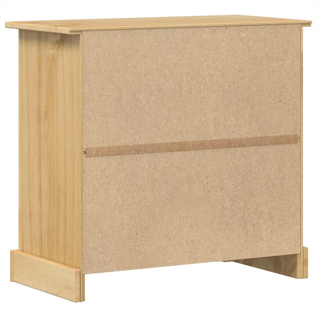 vidaXL Komoda Corona, 87x40x76 cm, lite drewno sosnowe
