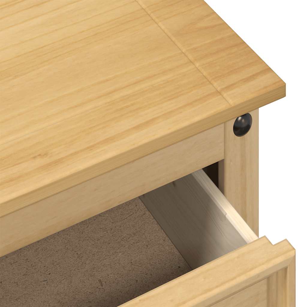 vidaXL Komoda Corona, 112x40x75 cm, lite drewno sosnowe