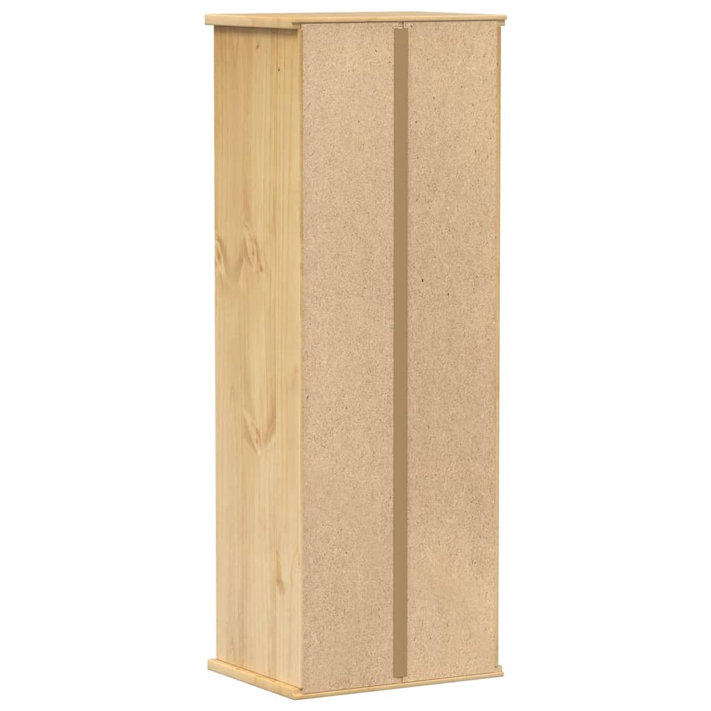 vidaXL Szafka na płyty CD Corona, 40x30x110 cm, lite drewno sosnowe