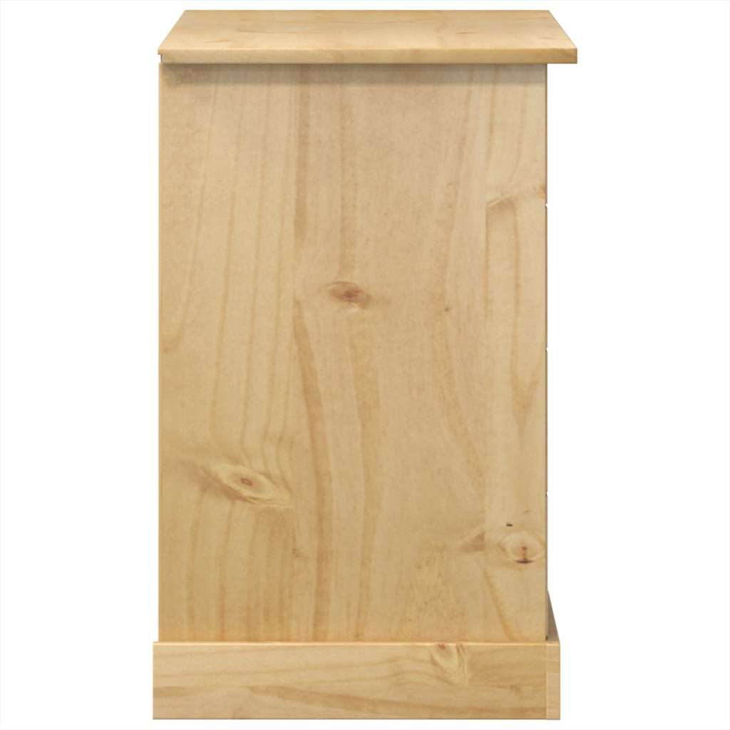 vidaXL Toaletka Corona, 104x47x75 cm, lite drewno sosnowe