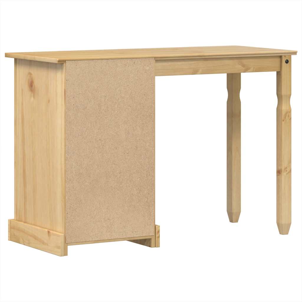 vidaXL Toaletka Corona, 110x47x75 cm, lite drewno sosnowe