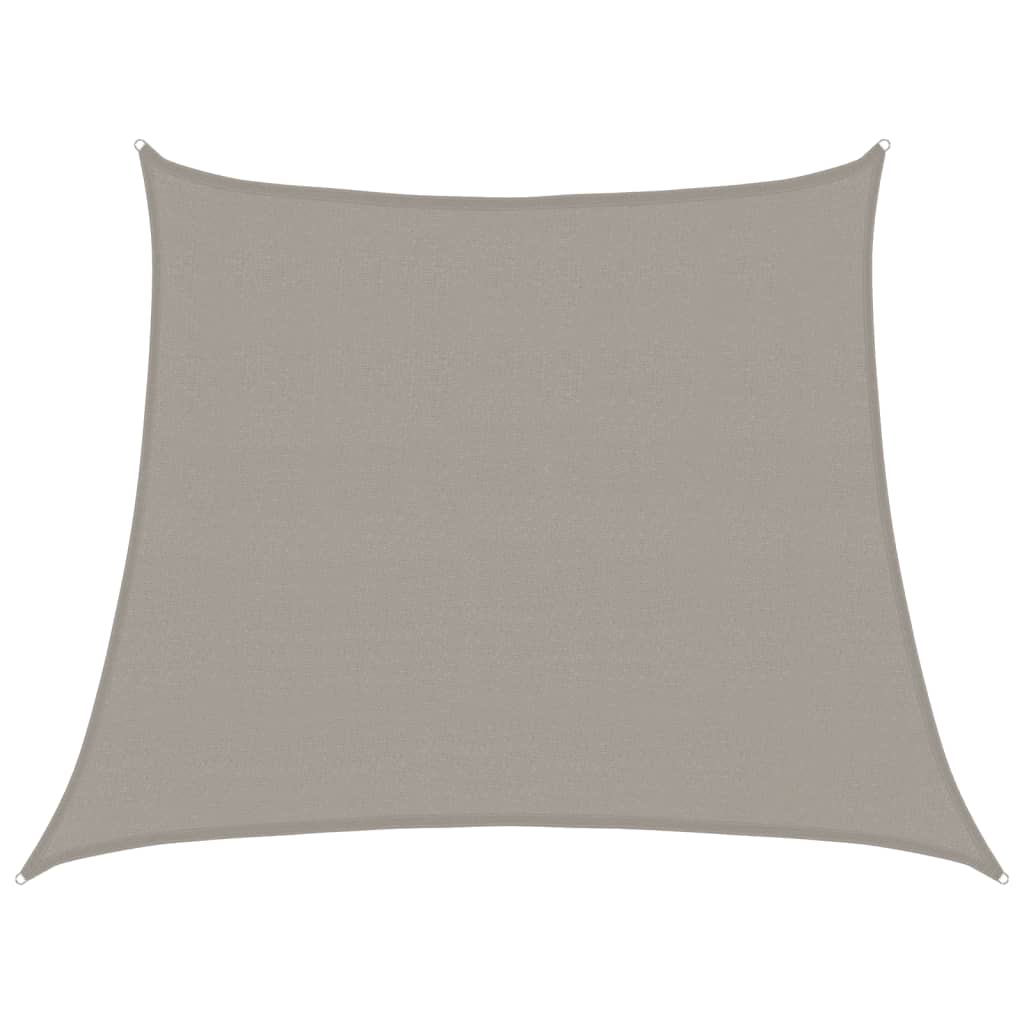 vidaXL Żagiel przeciwsłoneczny, 160 g/m², trapez, jasnoszary, 3/4x3 m