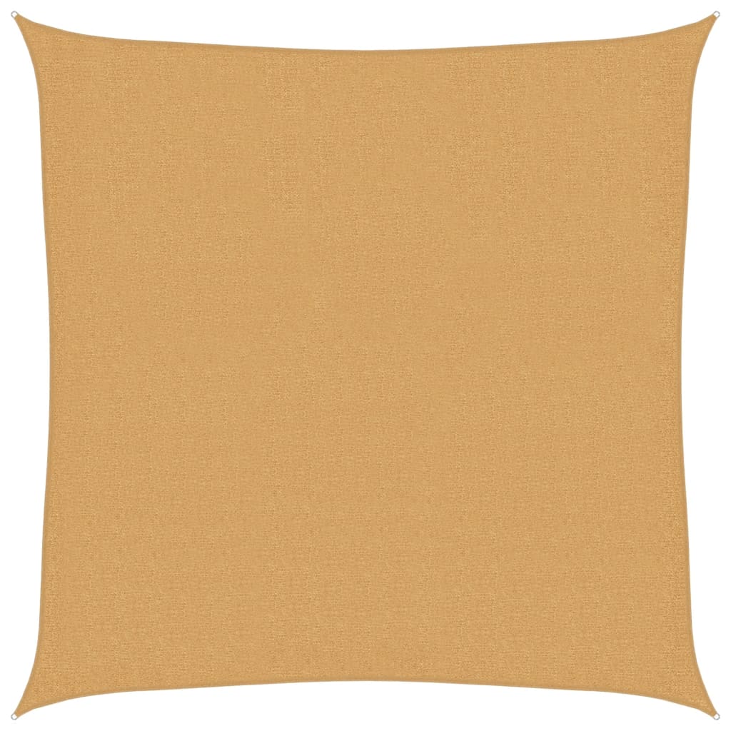 vidaXL Żagiel przeciwsłoneczny, 160 g/m², pisakowy, 2x2 m, HDPE