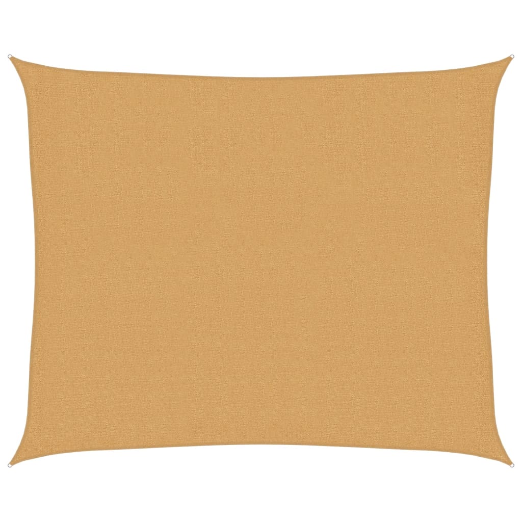 vidaXL Żagiel przeciwsłoneczny, 160 g/m², piaskowy, 2,5x3 m, HDPE