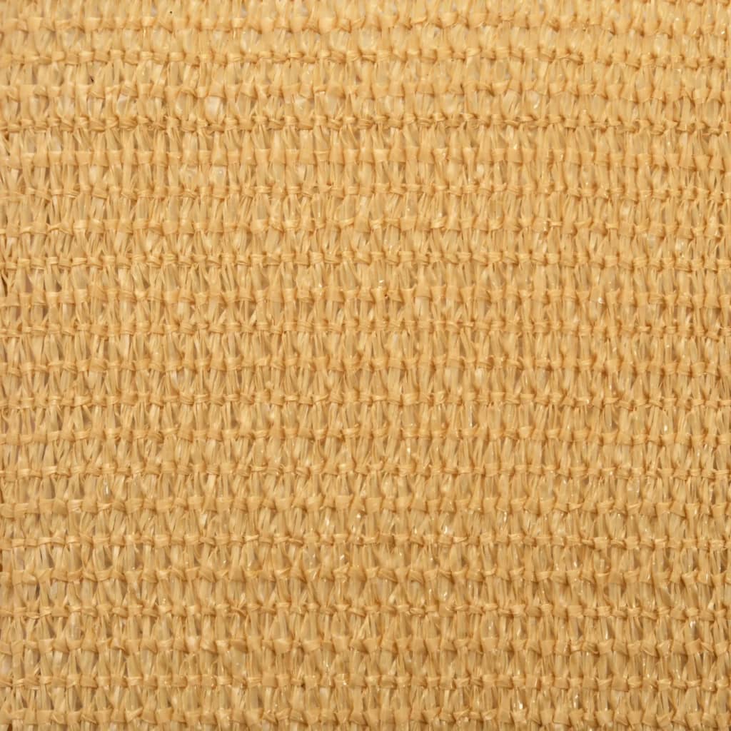 vidaXL Żagiel przeciwsłoneczny, 160 g/m², piaskowy, 2,5x3 m, HDPE