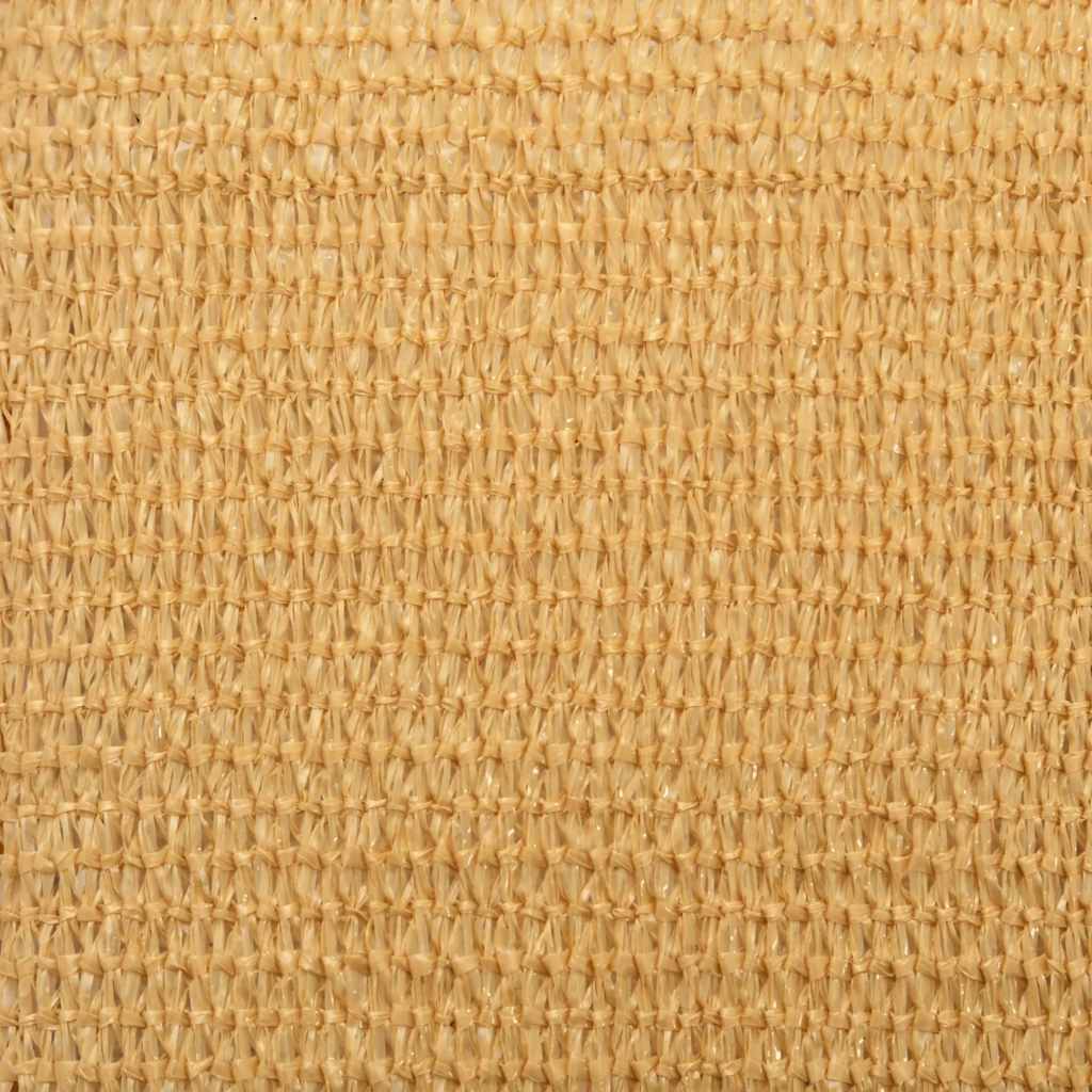 vidaXL Żagiel przeciwsłoneczny, 160 g/m², piaskowy, 3x4x4 m, HDPE