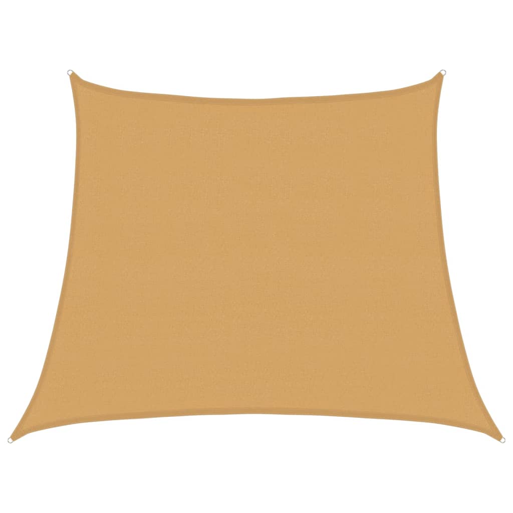 vidaXL Żagiel przeciwsłoneczny, 160 g/m², trapez, jasnoszary, 3/4x3 m
