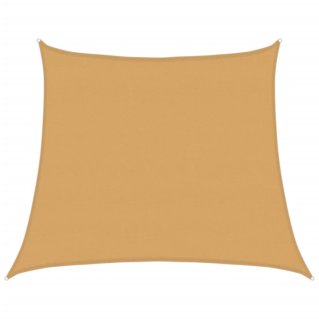 vidaXL Żagiel przeciwsłoneczny, 160 g/m², trapez, jasnoszary, 4/5x4 m