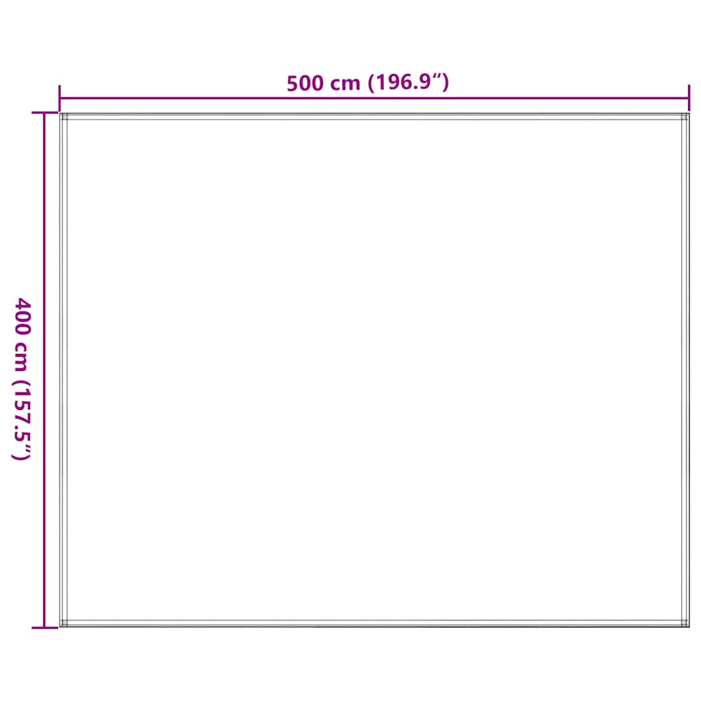vidaXL Wykładzina do namiotu, kolor piaskowy, 400x500 cm, HDPE