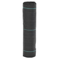 vidaXL Membrana przeciw chwastom czarna 0,5x50 m PP