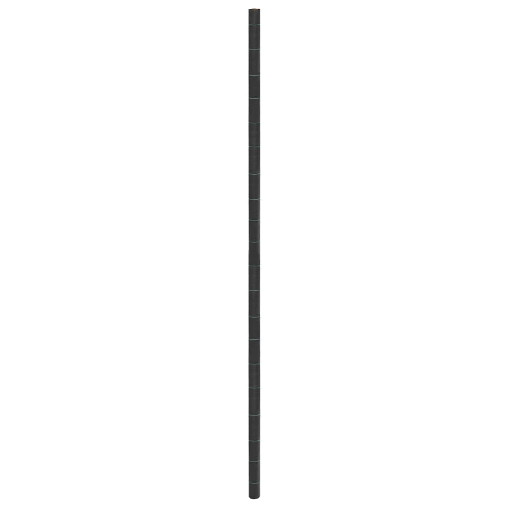 vidaXL Agrowłóknina antychwastowa, czarna, 4x10 m, PP