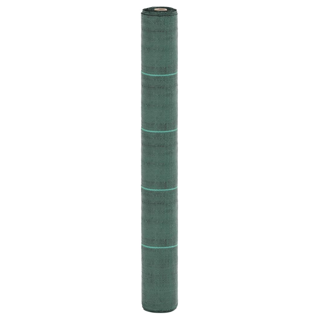 vidaXL Agrowłóknina antychwastowa, zielona, 1x25 m, PP