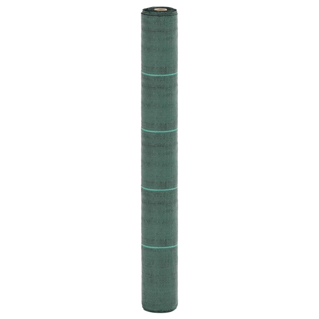 vidaXL Agrowłóknina antychwastowa, zielona, 1x50 m, PP