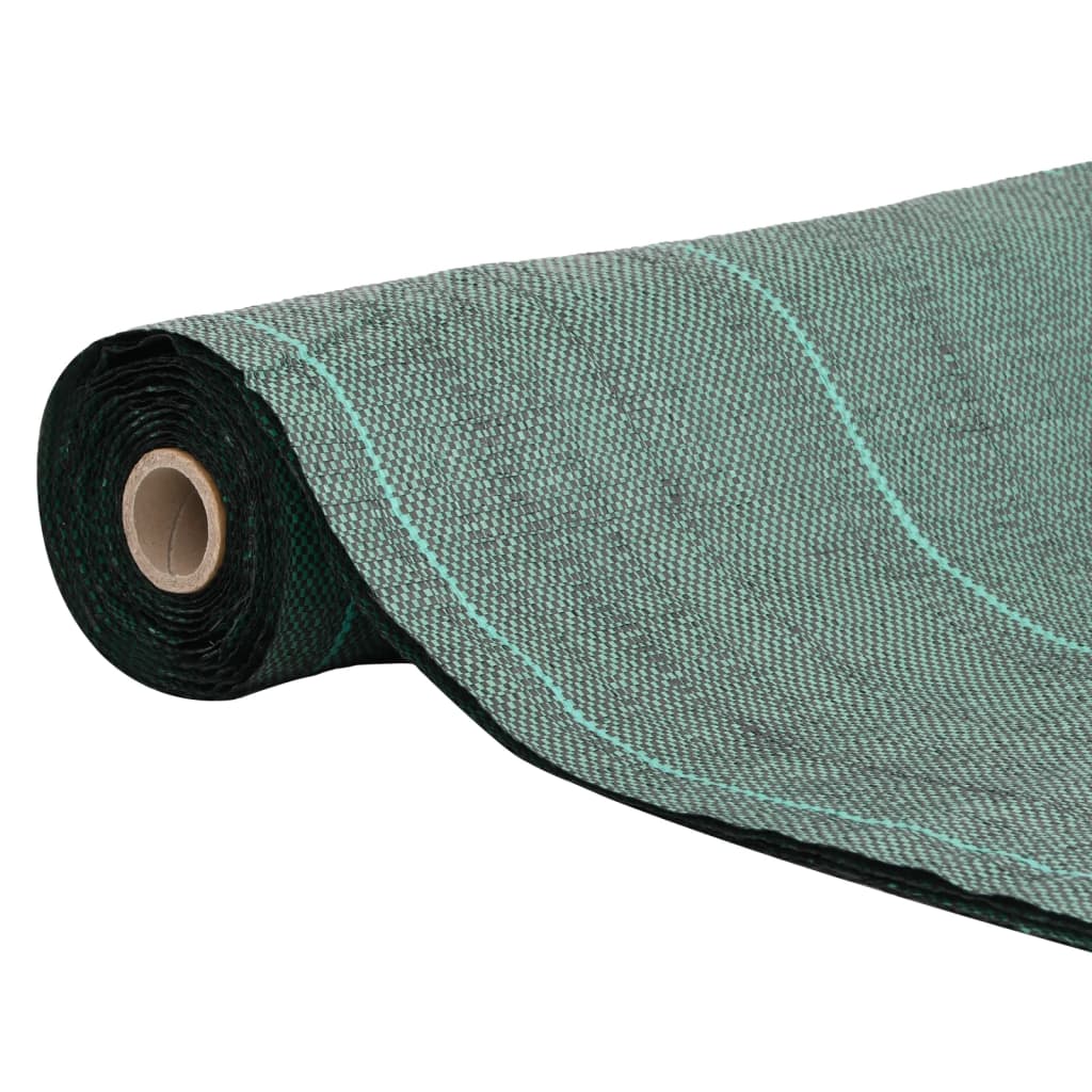 vidaXL Agrowłóknina antychwastowa, zielona, 1x50 m, PP