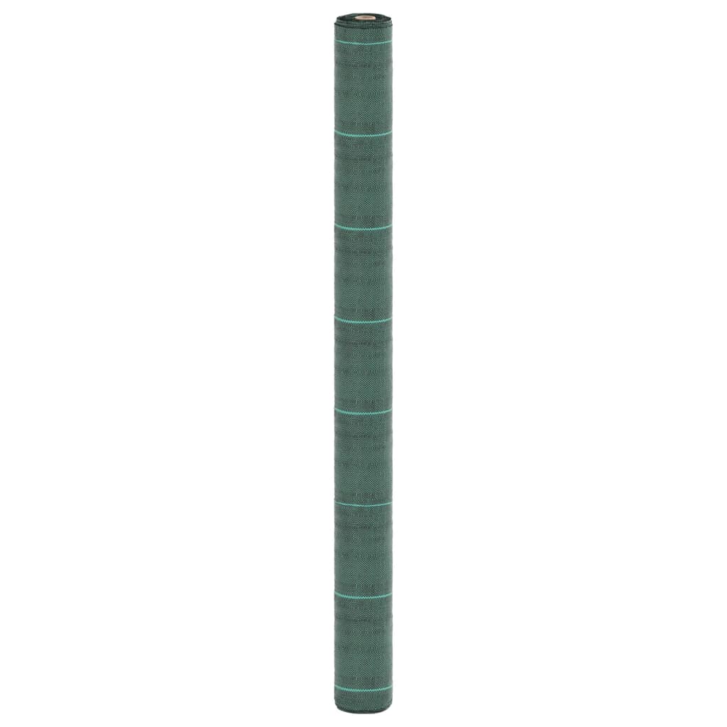 vidaXL Agrowłóknina antychwastowa, zielona, 1,5x10 m, PP