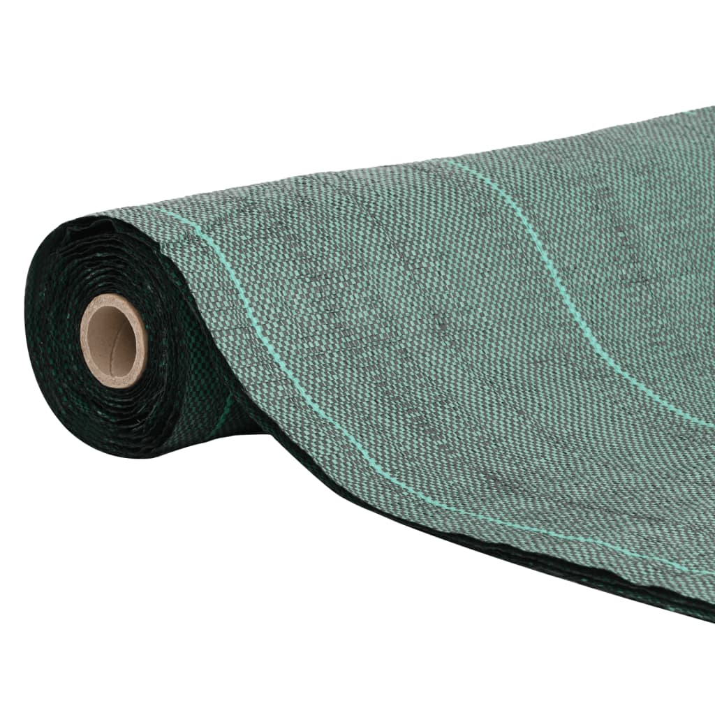 vidaXL Agrowłóknina antychwastowa, zielona, 1,5x10 m, PP