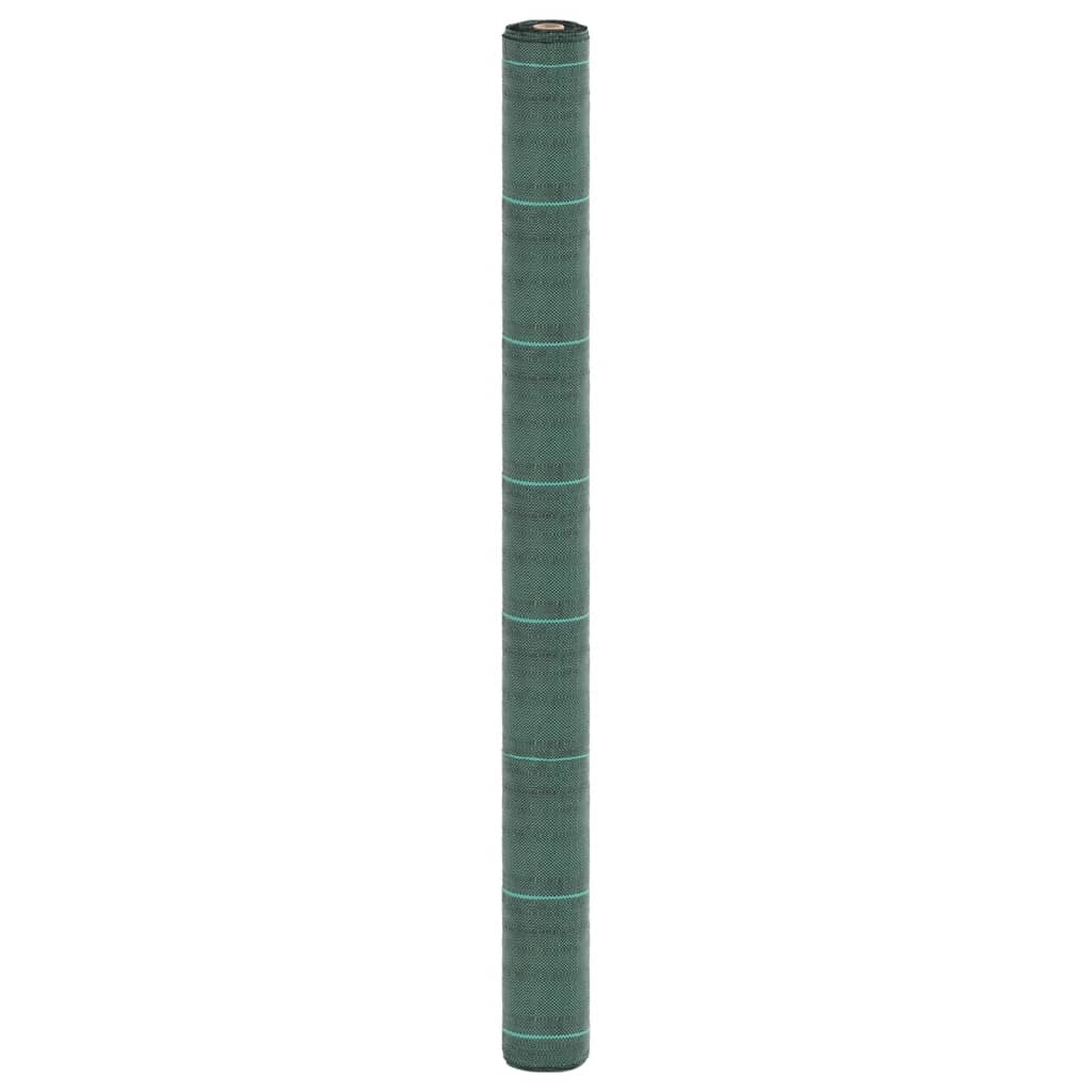 vidaXL Agrowłóknina antychwastowa, zielona, 1,5x25 m, PP