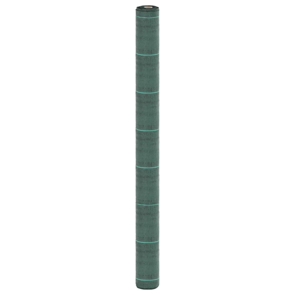 vidaXL Agrowłóknina antychwastowa, zielona, 1,5x150 m, PP