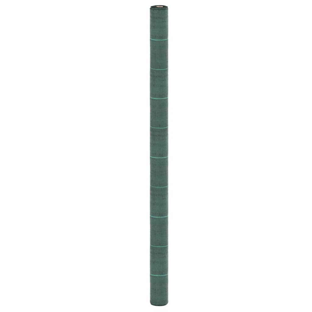 vidaXL Agrowłóknina antychwastowa, zielona, 2x5 m, PP