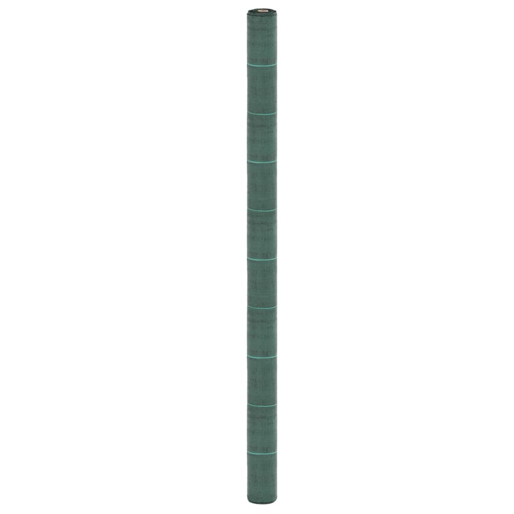 vidaXL Agrowłóknina antychwastowa, zielona, 2x25 m, PP