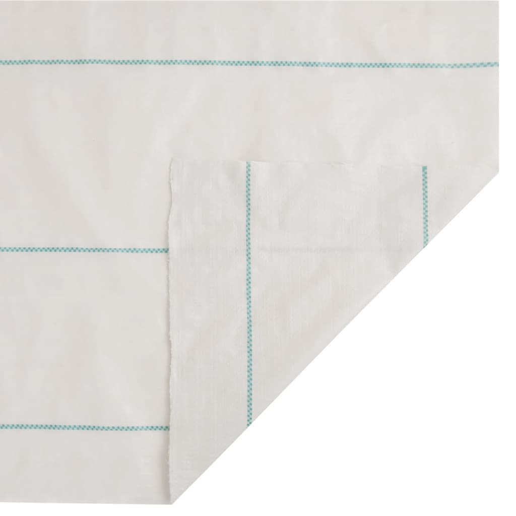 vidaXL Agrowłóknina antychwastowa, biała, 0,5x50 m, PP